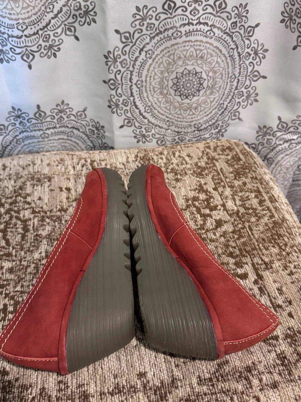 Women's Red Wedge Pumps - Fly London